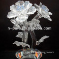 Transparent Artificial Crystal Flowers